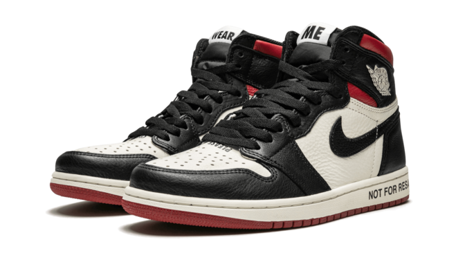 Buy Discounted Men's Air Jordan 1 Retro High OG NRG Not For Resale Red Shoes