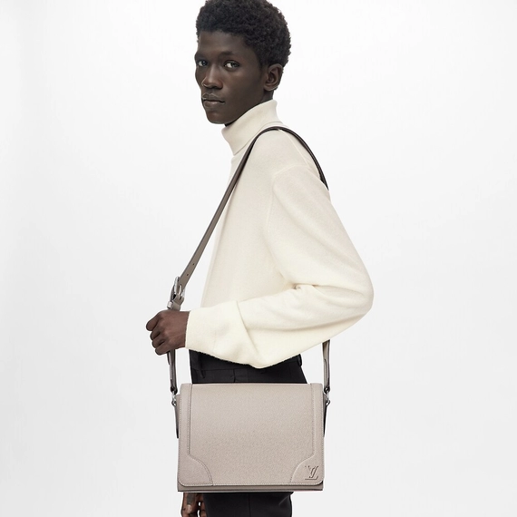 Buy the Trendy Louis Vuitton New Flap Messenger for Men