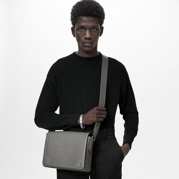 Look stylish with the Louis Vuitton New Flap Messenger: Shop now and save!