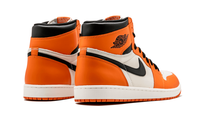 Shop Men's Air Jordan 1 Retro High OG Reverse Shattered Backboard SAIL/BLACK-STARFISH Now!