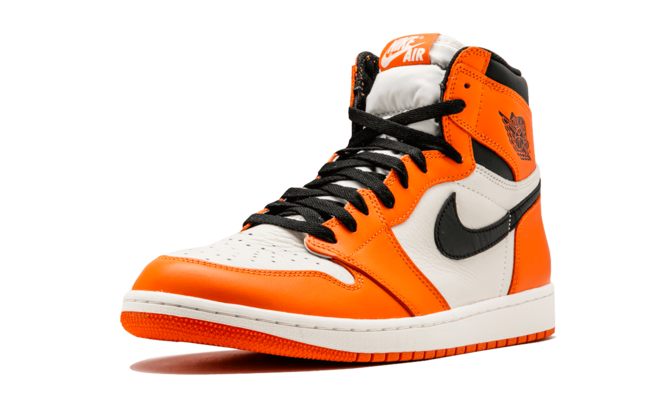 Get Men's Air Jordan 1 Retro High OG Reverse Shattered Backboard SAIL/BLACK-STARFISH at a Discount - Sale!