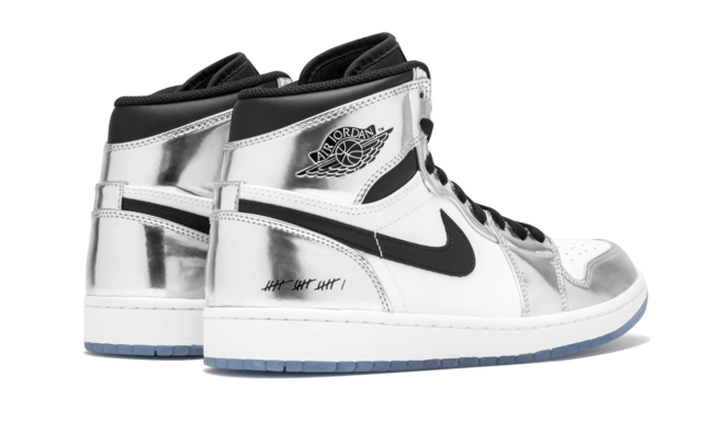 Sale: Women's Air Jordan 1 Hi Retro - Think 16 Pass The Torch CHROME/BLACK-WHITE-TURBO GREEN