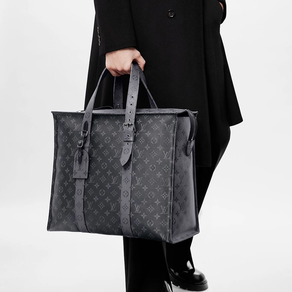 Men's Designer Bag - Louis Vuitton New Cabas Zippe GM