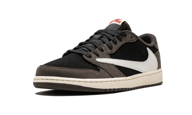 Shop Women's Air Jordan 1 Low - Travis Scott BLACK/SAIL-DARK MOCHA/UNIVERSI