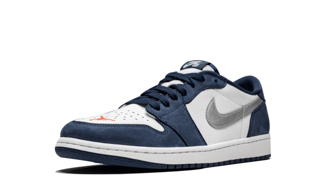 Women's Air Jordan 1 Low SB - Eric Koston - Midnight Navy - Get Discount Now!