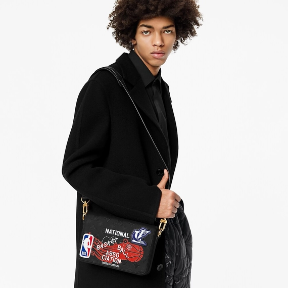 Shop the Latest Louis Vuitton LVxNBA Studio Messenger for Men