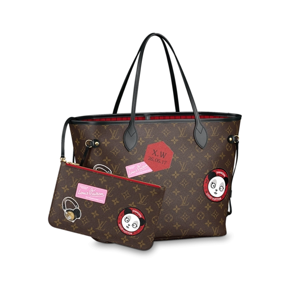 Women's Louis Vuitton Neverfull MM My LV World Tour Now in Store