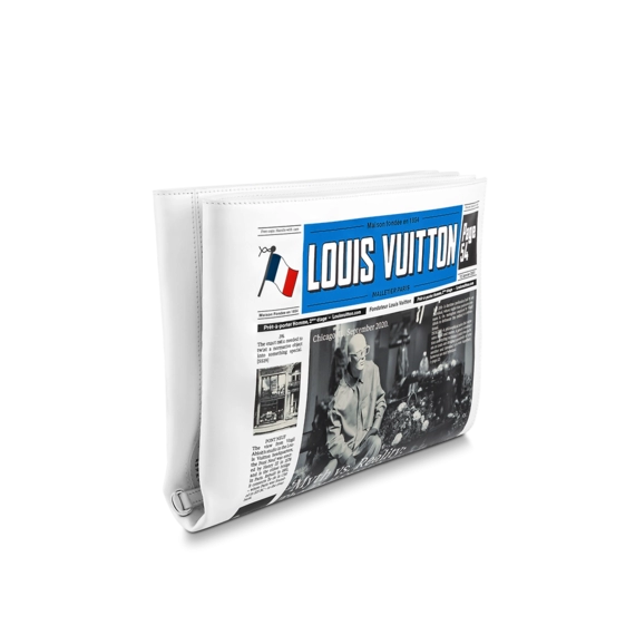 Fashionable Louis Vuitton Newspaper Pouch for Men - Get Discount!