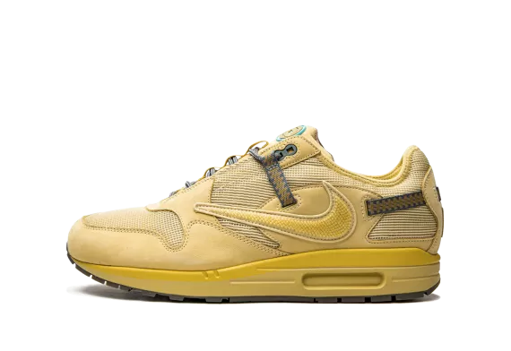 Women's Nike Air Max 1 - Travis Scott - Saturn Gold: Get, Shop Now!