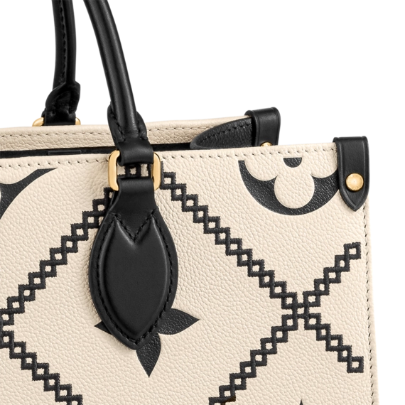 Women's Designer Handbag - Louis Vuitton OnTheGo MM with Discounts