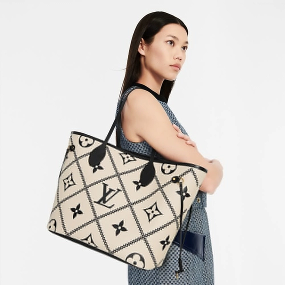 Women's Designer Bag - Louis Vuitton Neverfull MM