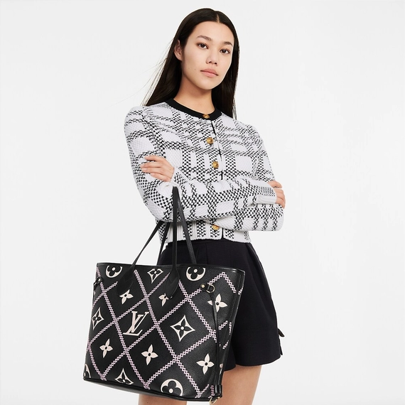 Women's Designer Handbag - Louis Vuitton Neverfull MM at Buy & Discount