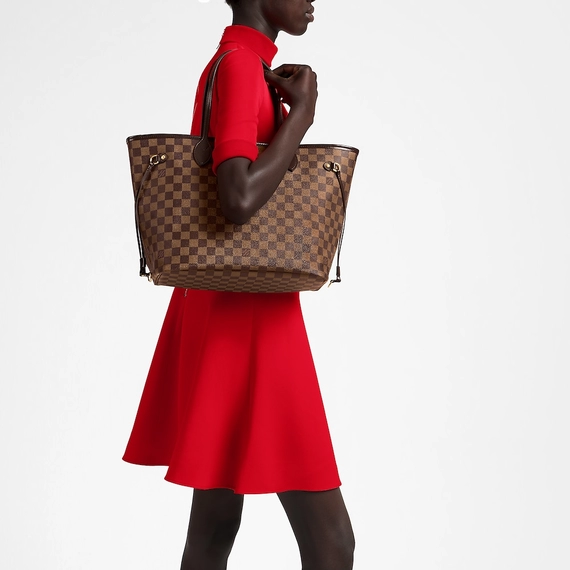Women's Designer Handbag - Louis Vuitton Neverfull MM at Discount Prices!
