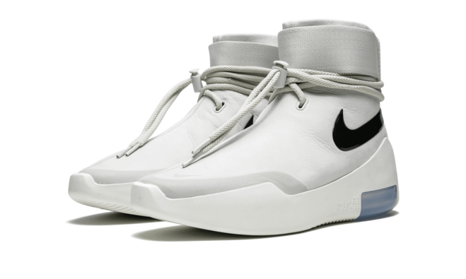 Save on Men's Nike Air Shoot Around Fear of God - LIGHT BONE/BLACK at Our Online Shop!