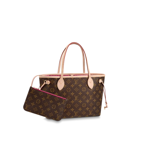 Women's Luxury Handbag - Louis Vuitton Neverfull MM - Sale Now!