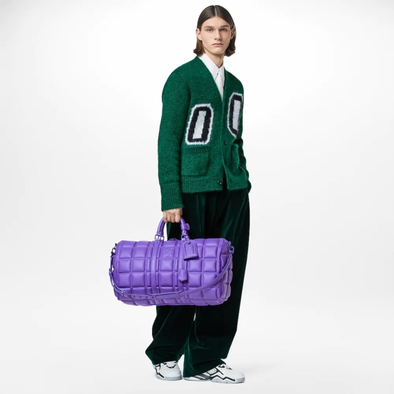 Shop Men's Louis Vuitton Keepall Bandouliere 50 Bag and Save!