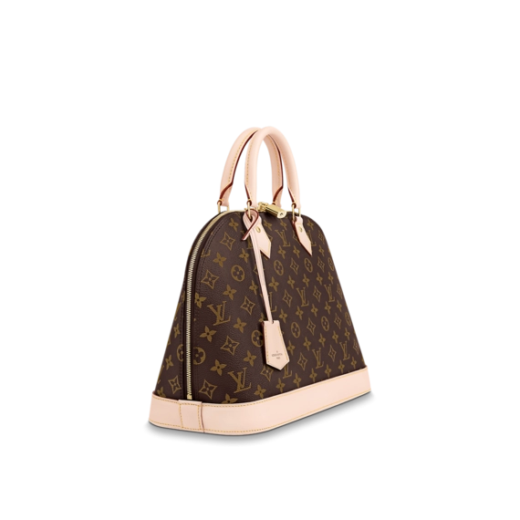Be the trendsetter with the Louis Vuitton Alma MM for women!