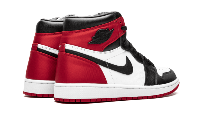 Get Women's Nike Air Jordan 1 High OG Satin Black Toe - Amazing Deal!