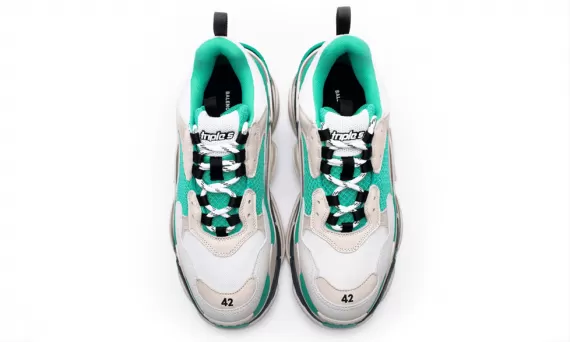 Save on Balenciaga Triple S Trainer - Tiffany Blue for Women!