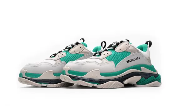 Men's Balenciaga Triple S Trainer in Tiffany Blue. Buy Now and Enjoy Great Savings!