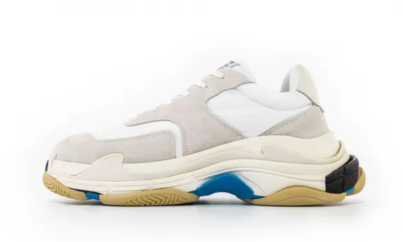 Women's Balenciaga Triple S Trainer White / Blue / Black - Don't Miss Out on Our Discounts!