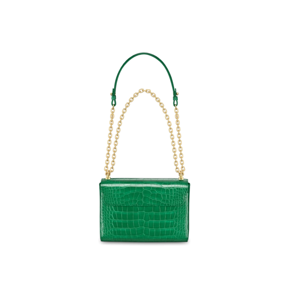 Be Fashionable with the Louis Vuitton Twist MM Green - Get It Now for Women