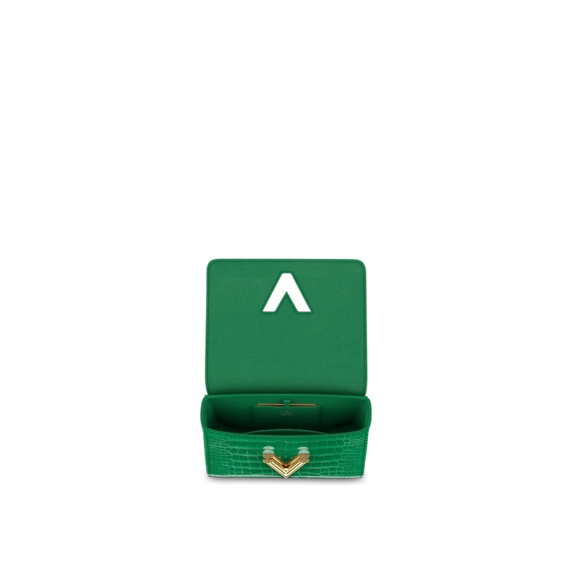 Look Stylish with the Women's Louis Vuitton Twist MM Green - Get Yours Now