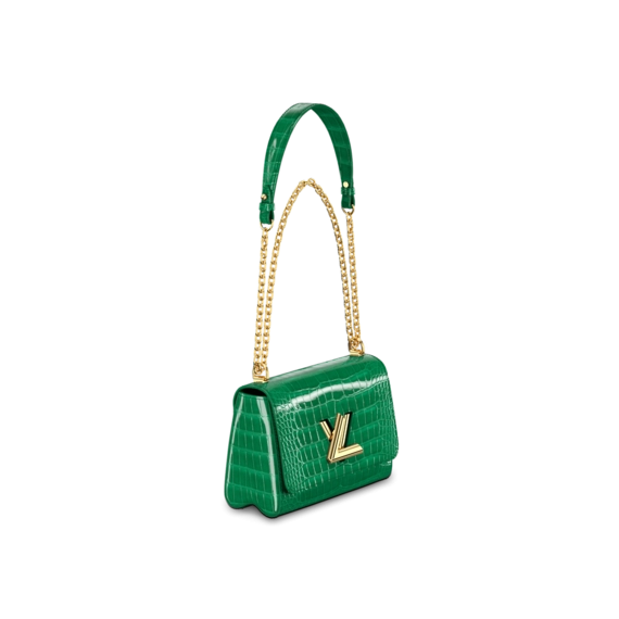 Shop Women's Louis Vuitton Twist MM Green - Get the Latest Fashion Style