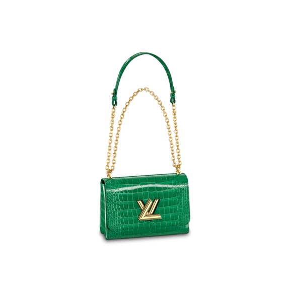 Buy the Louis Vuitton Twist MM Green for Women - Get the Latest Fashion Look