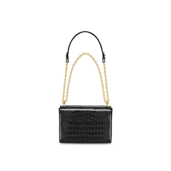 Women's Luxury: Louis Vuitton Twist MM Black Now on Sale