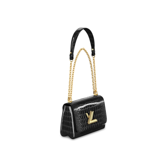 Women's Louis Vuitton Twist MM Black Now Available for Sale