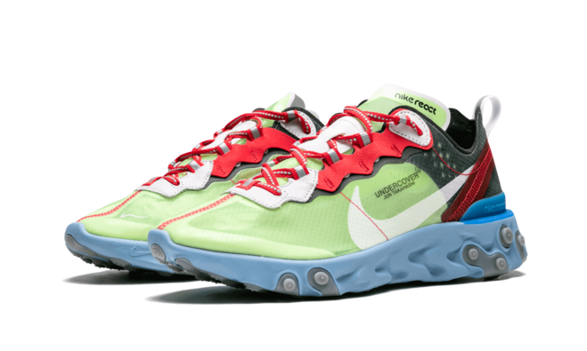 Discount Price on Nike React Element 87 Undercover Volt for Men