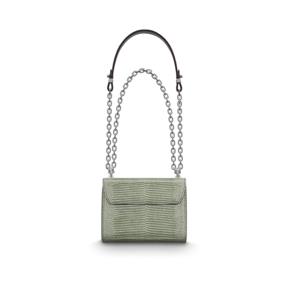 Take Home Women's Louis Vuitton Twist PM Kaki Silver - Shop Now!