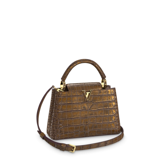 Louis Vuitton Capucines BB Fiery Brown for Women - Buy Now at Discount!