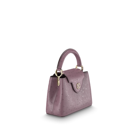 Shop for the Latest Women's Louis Vuitton Capucines Mini Purple - Discounts Available!