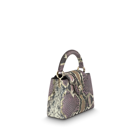 Shop Women's Designer Bag - Louis Vuitton Capucines Mini Purple On Sale Now!