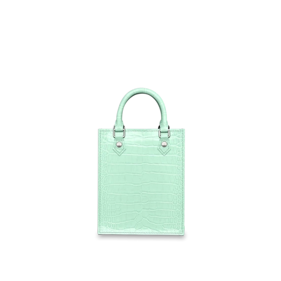 Discover Women's Louis Vuitton Petit Sac Plat Aquamarine - Get Discount Now!