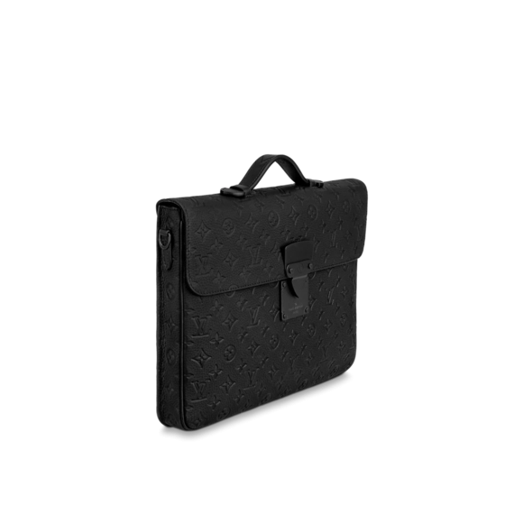 Get the Stylish Louis Vuitton S Lock Briefcase for Men's