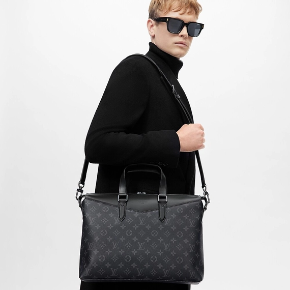 Shop Men's Louis Vuitton Briefcase Explorer at Discount Prices!