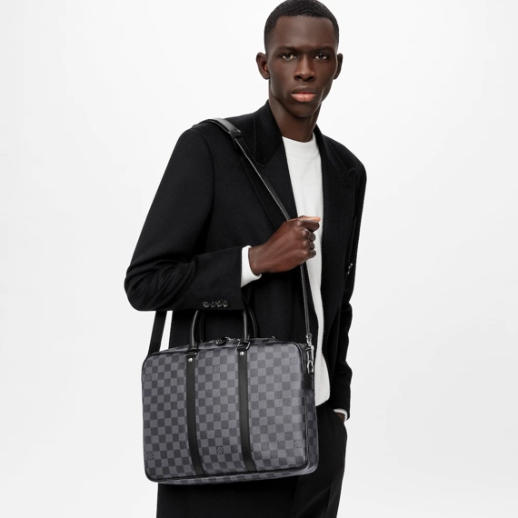 The perfect gift for the modern man: Louis Vuitton Porte-Documents Voyage PM
