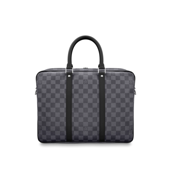Look sharp with the Louis Vuitton Porte-Documents Voyage PM
