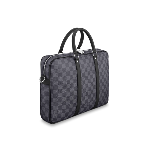 Be stylish with the Louis Vuitton Porte-Documents Voyage PM