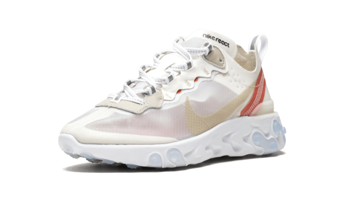 Women's Fashion: Nike React Element 87 Sail Light Bone-White