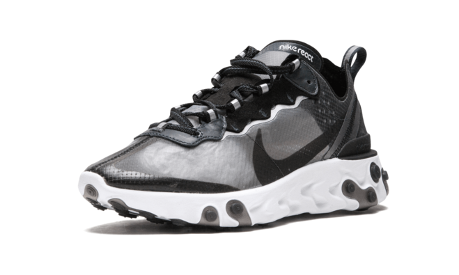 Save on Men's Nike React Element 87 Anthracite Black-White Today!