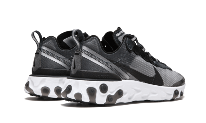 Sale on Nike React Element 87 Anthracite Black-White for Men's