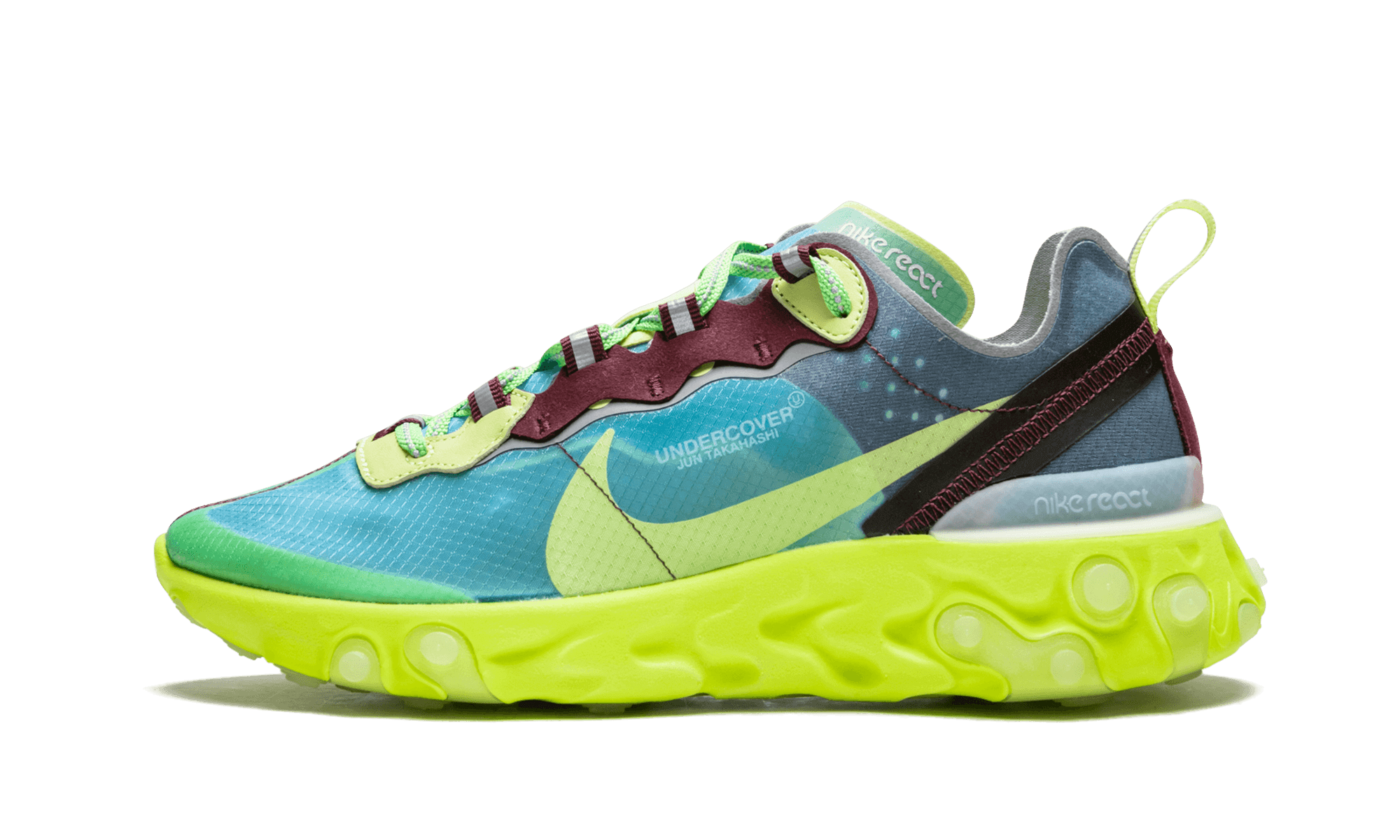 buy real Nike REACT ELEMENT 87    Undercover Lakeside for 199 USD only