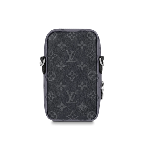 Stay Stylish and Protected with Louis Vuitton Double Phone Pouch NM for Men - Get Discount Now!