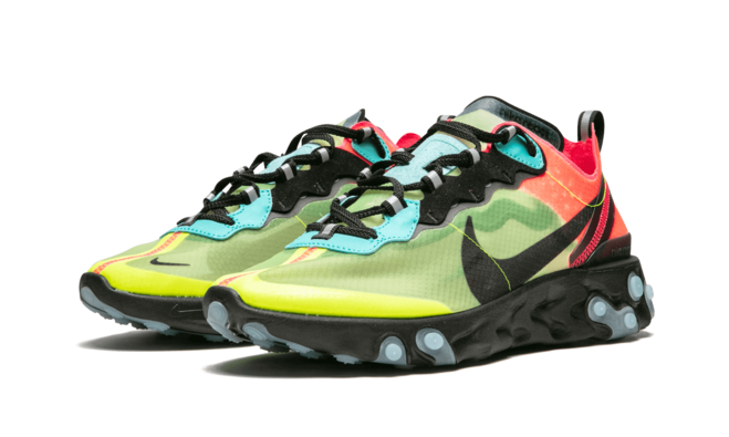 Discounted Prices On Men's Nike React Element 87 Volt Racer Pink