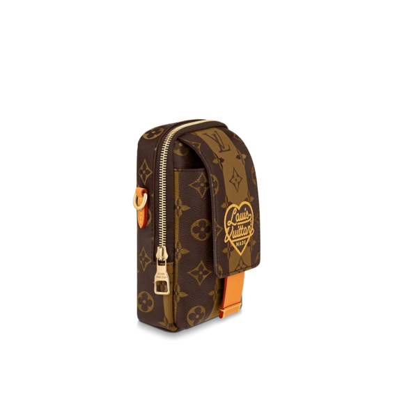 Discounted Louis Vuitton Flap Double Phone Pouch for Men - Shop Now!