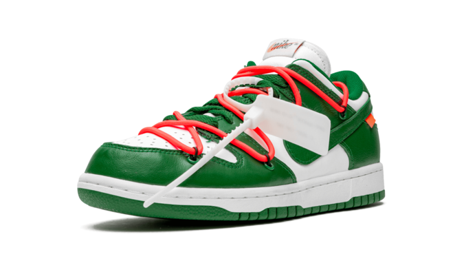 Shop Men's Nike Dunk Low Off White - Pine Green Today
